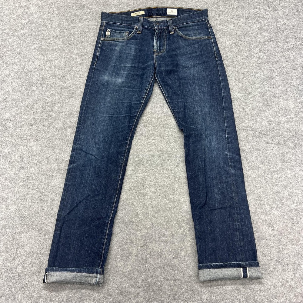Adriano Goldschmied Jeans Mens 32x31* Blue The Nomad Slim Selvage Stretch